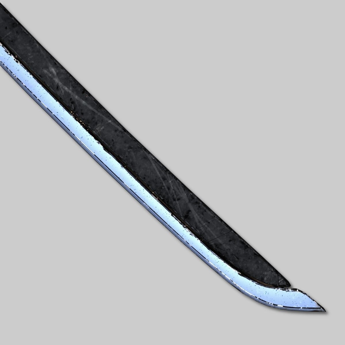 Sci-fi Sword Pack Low-poly 3D model_17