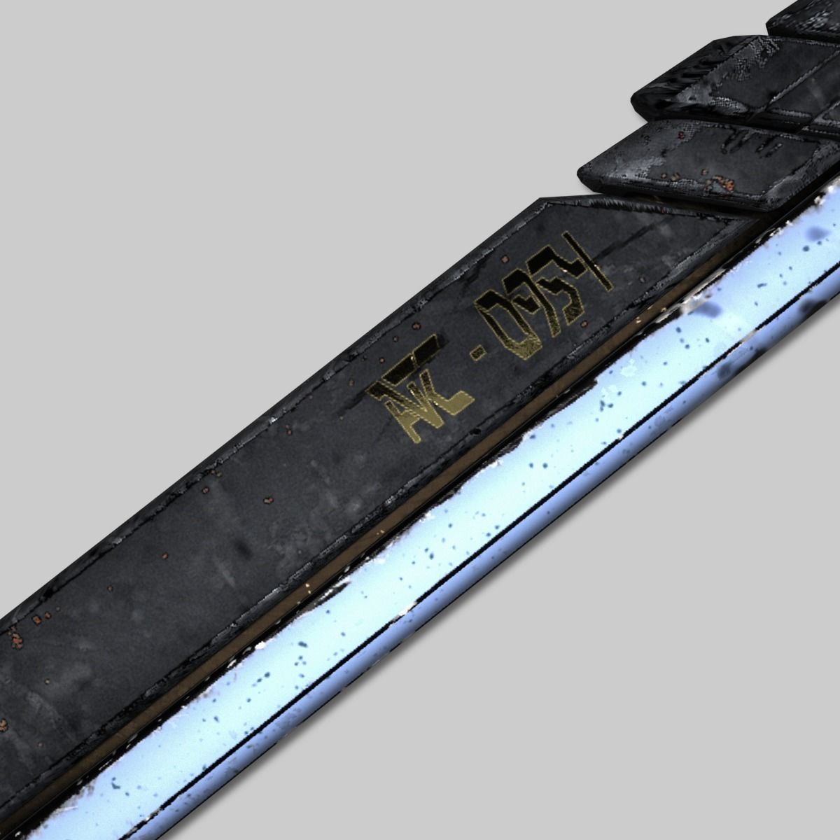 Sci-fi Sword Pack Low-poly 3D model_21