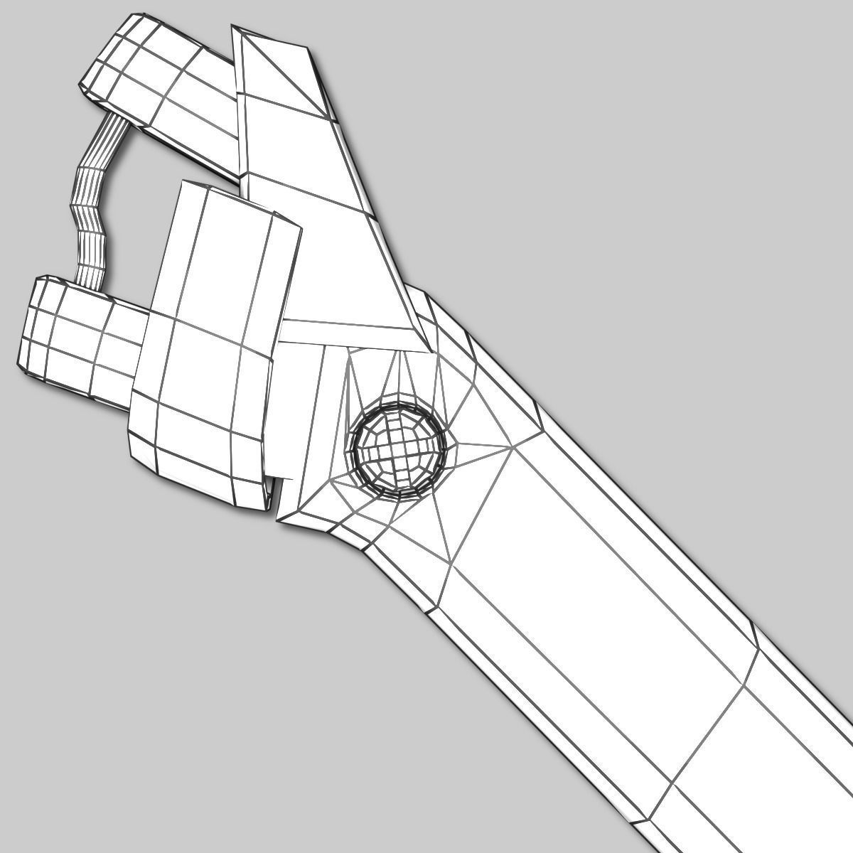 Sci-fi Sword Pack Low-poly 3D model_36