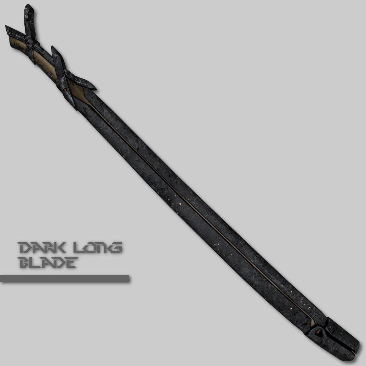 Sci-fi Sword Pack Low-poly 3D model_8