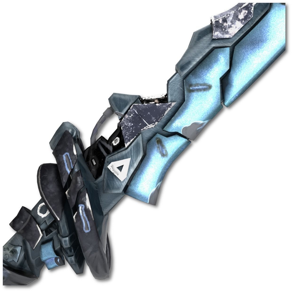 Sci-fi Sword Pack Low-poly 3D model_13