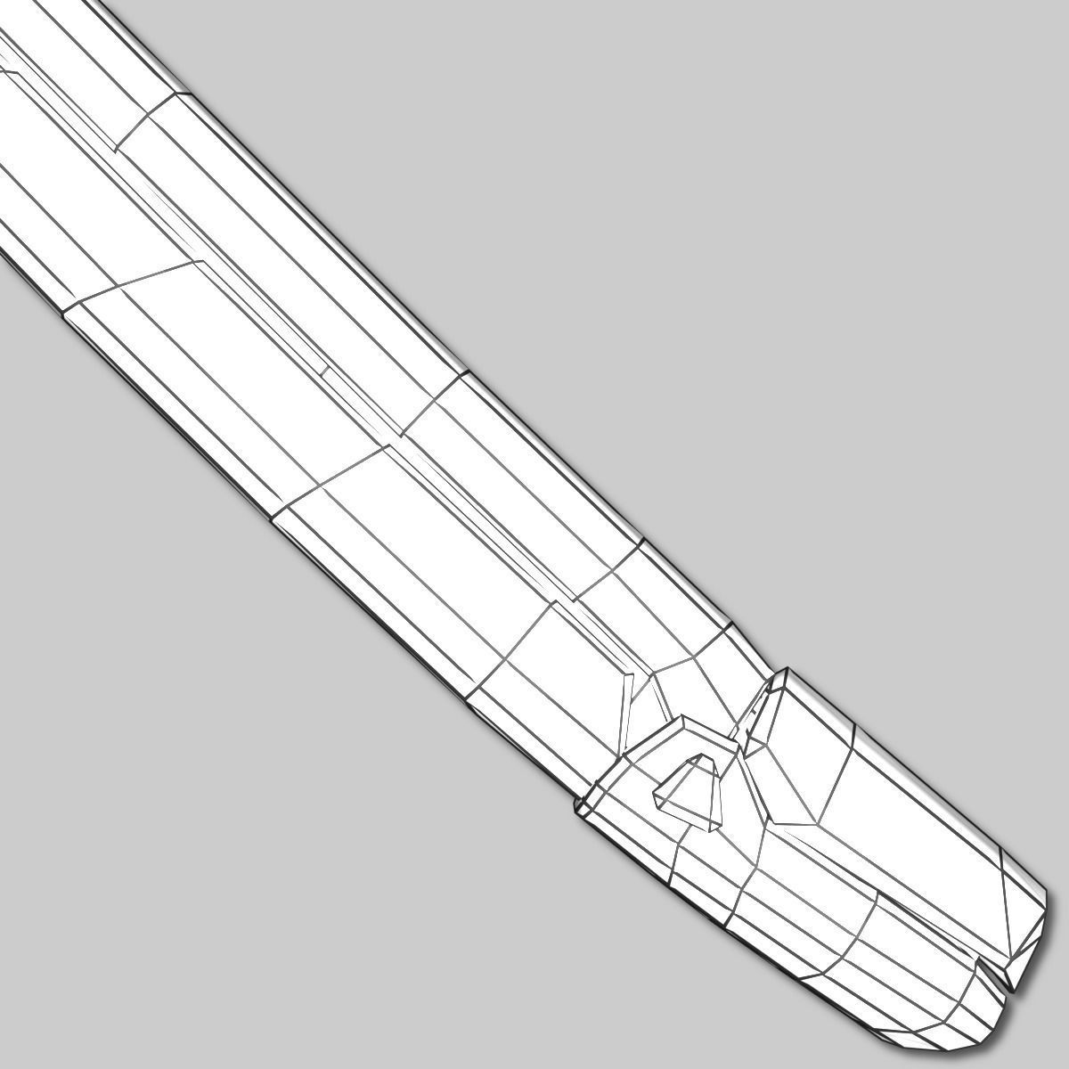 Sci-fi Sword Pack Low-poly 3D model_35