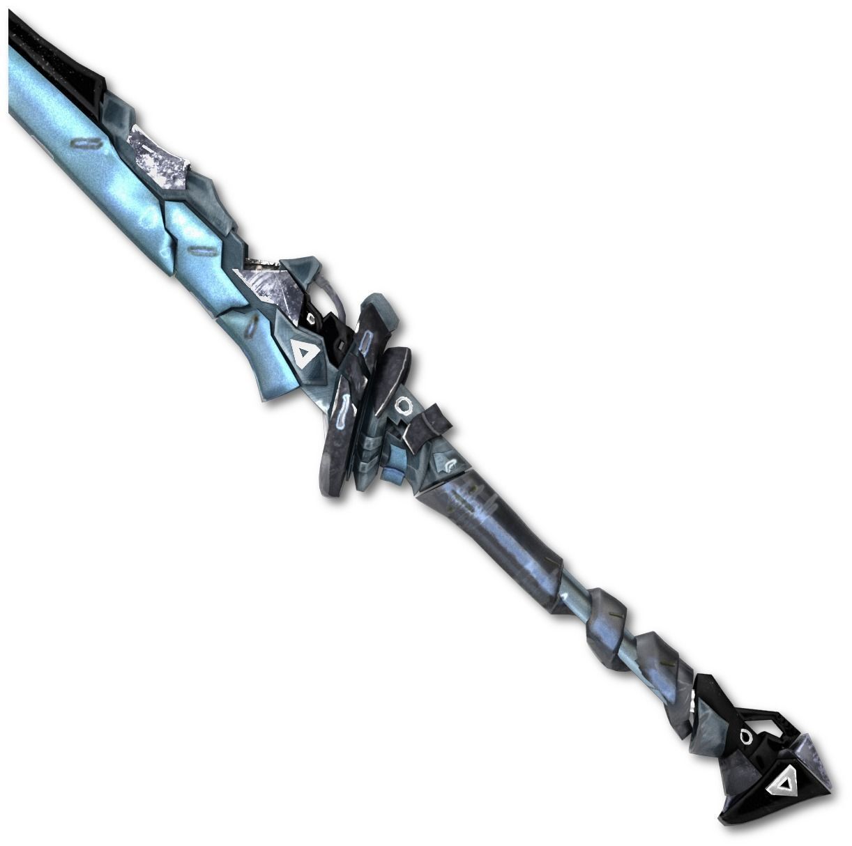 Sci-fi Sword Pack Low-poly 3D model_9