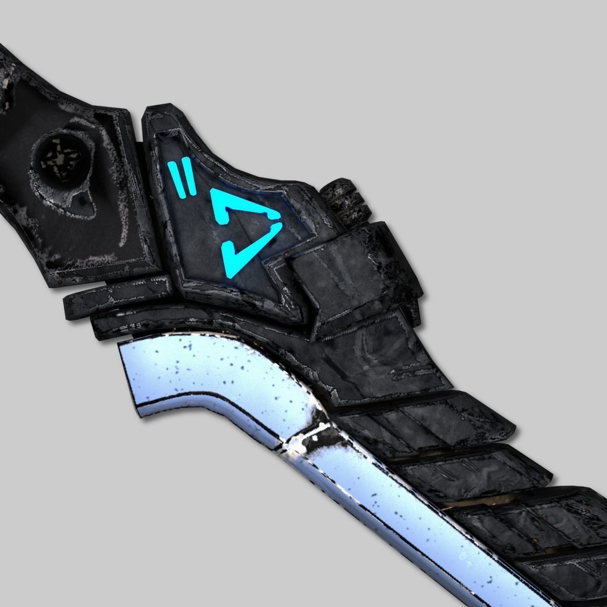 Sci-fi Sword Pack Low-poly 3D model_19