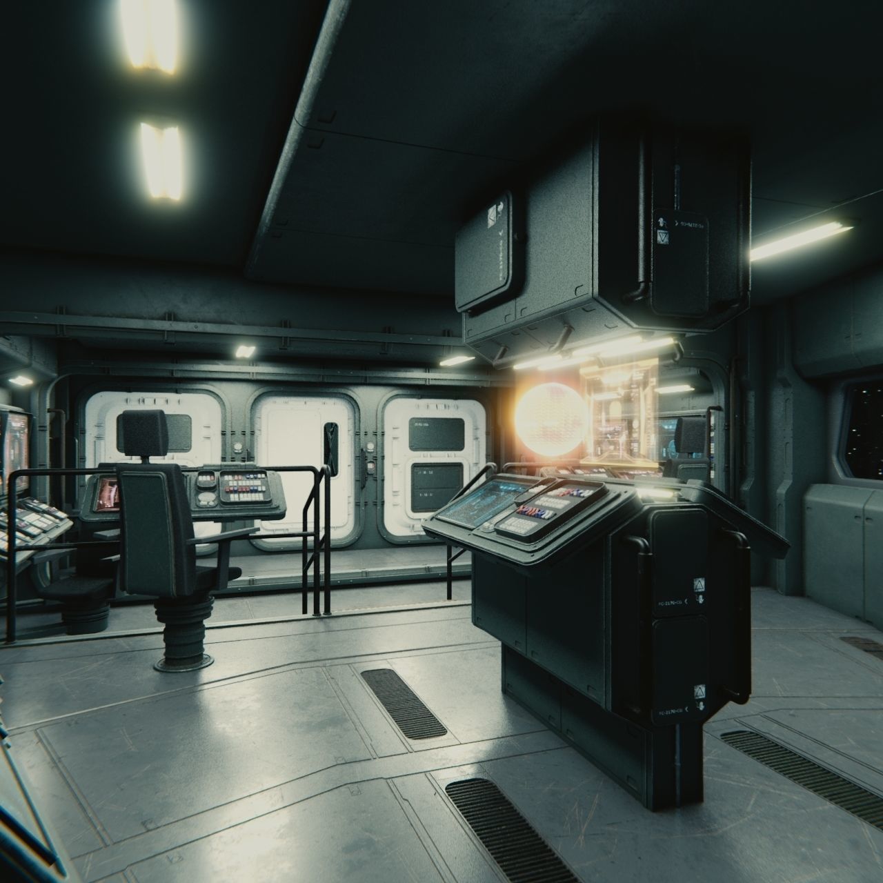 Starship Command Deck Collection 3D model_18