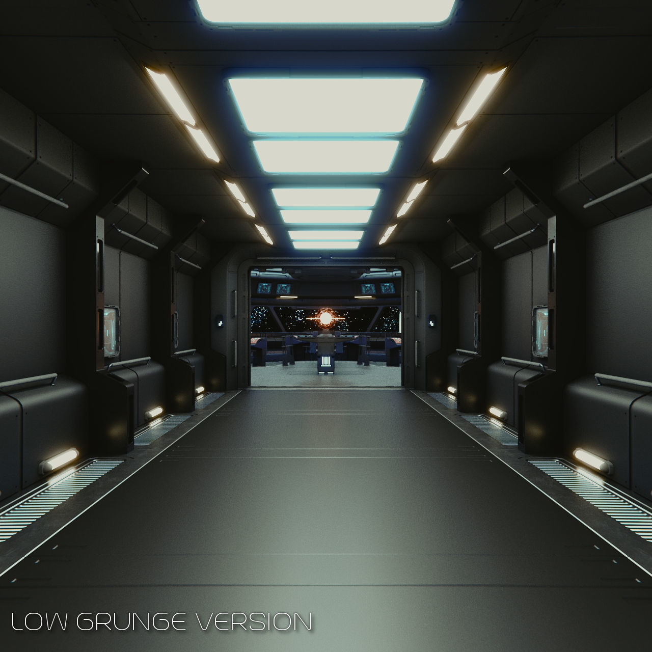 Starship Command Deck Collection 3D model_43