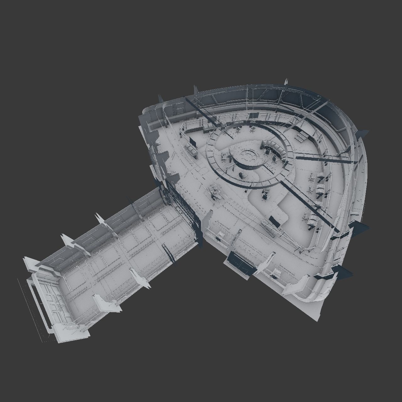 Starship Command Deck Collection 3D model_57