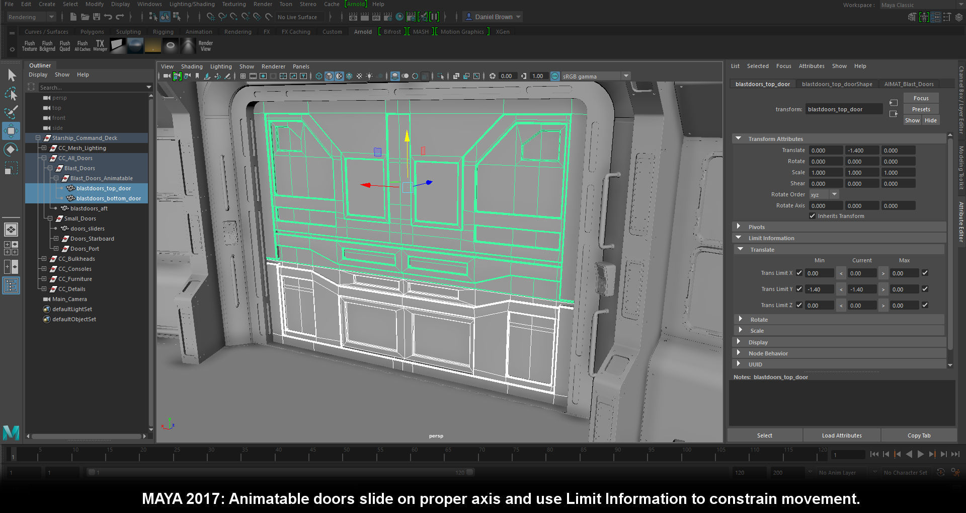 Starship Command Deck Collection 3D model_61