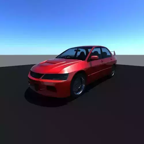 High Poly Template For Lancer Evolution IX