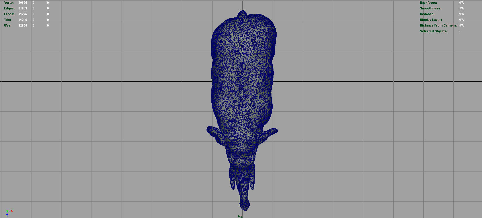 Asian Elephant 2 Low-poly 3D model_8