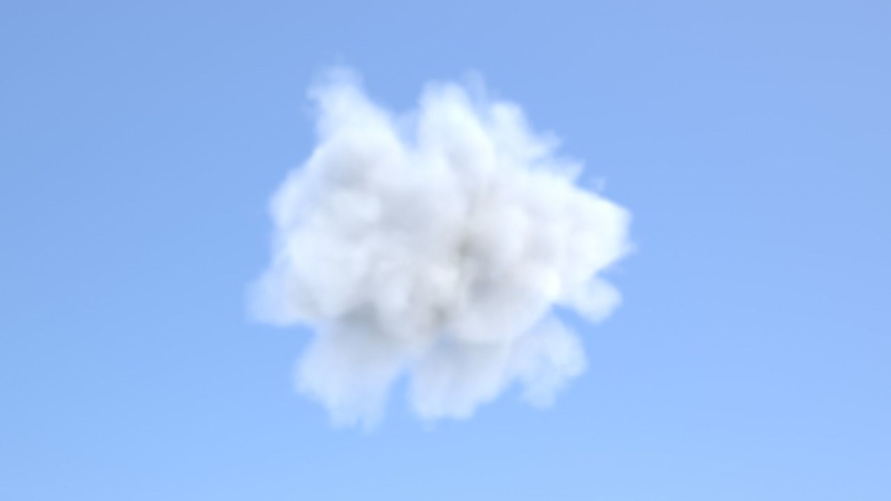 Volumetric Puff Clouds Collection 3D model_14