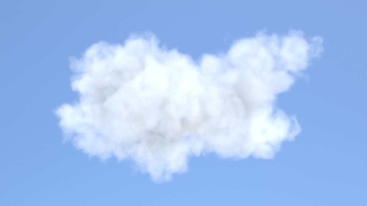 Volumetric Puff Clouds Collection 3D model_19