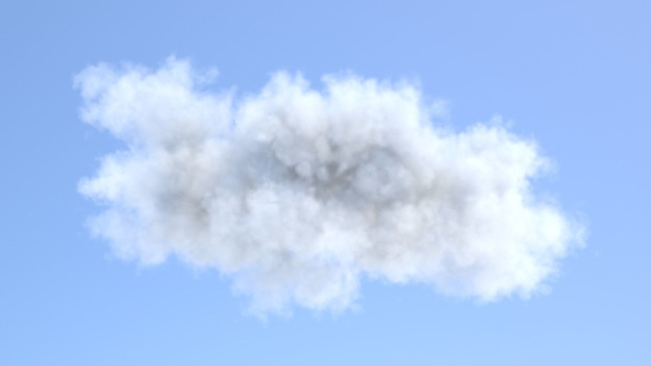Volumetric Puff Clouds Collection 3D model_15