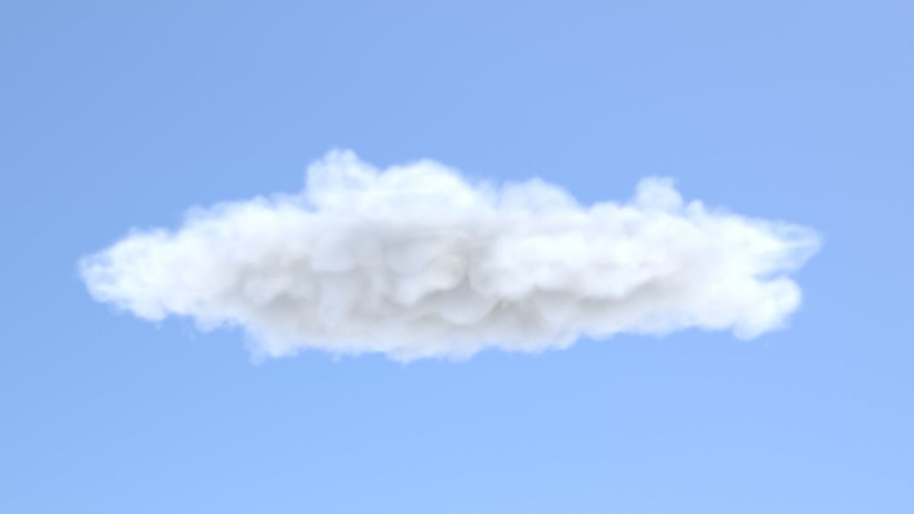 Volumetric Puff Clouds Collection 3D model_18