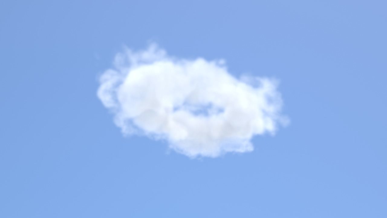 Volumetric Puff Clouds Collection 3D model_16