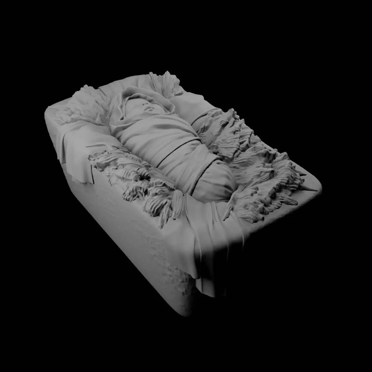 Baby Jesus 3D print model