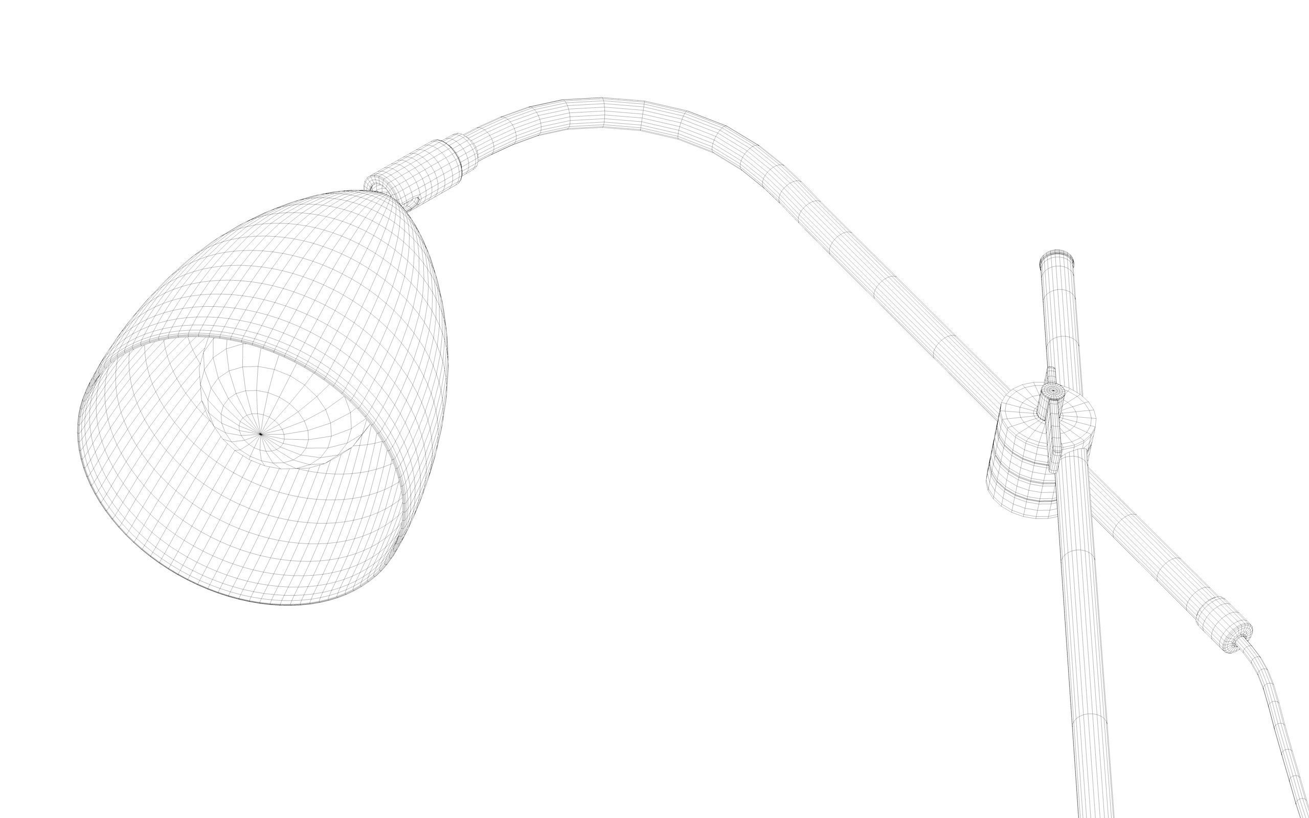 Joel Grande Table Lamp 3D model_8