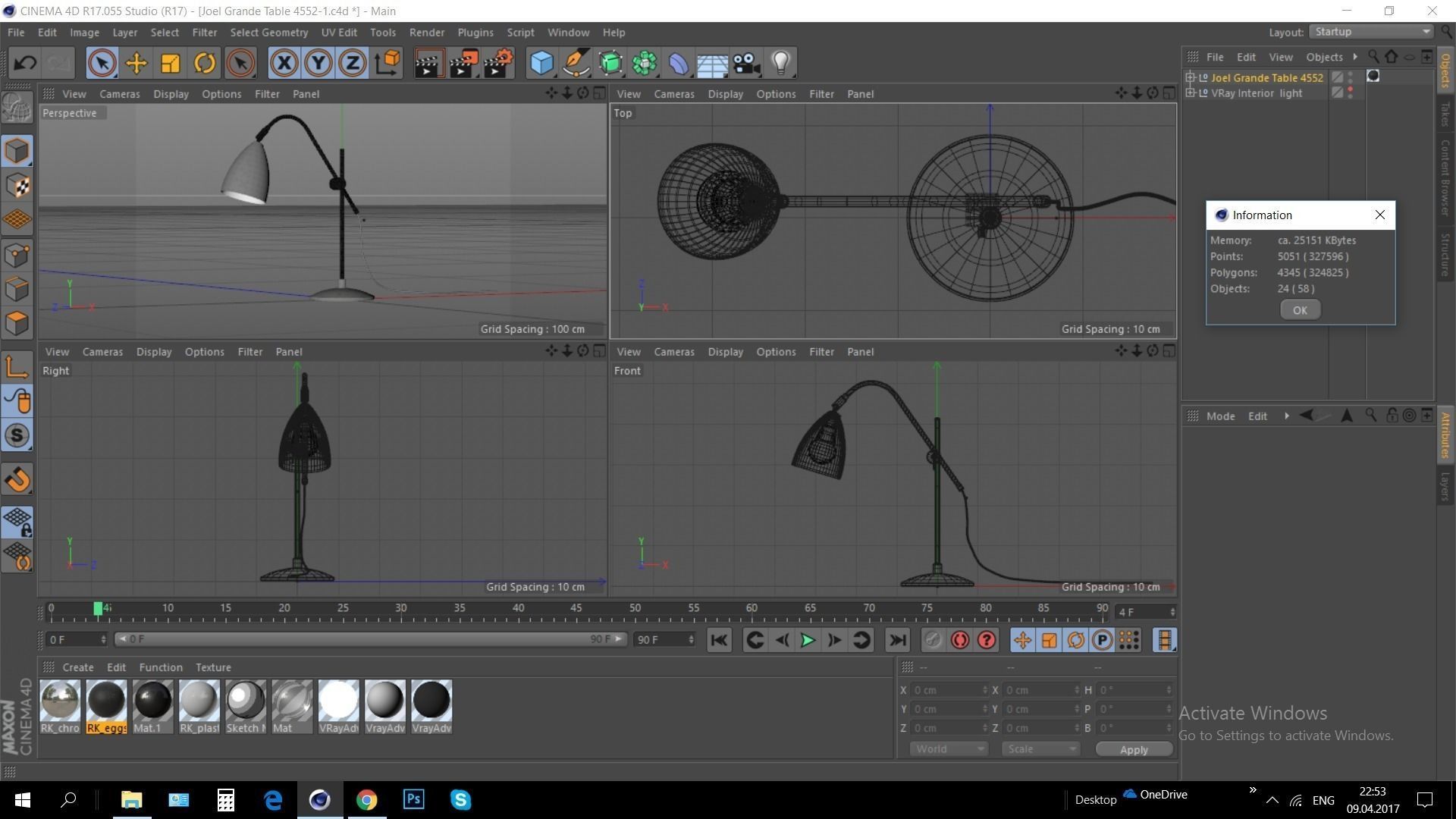 Joel Grande Table Lamp 3D model_11