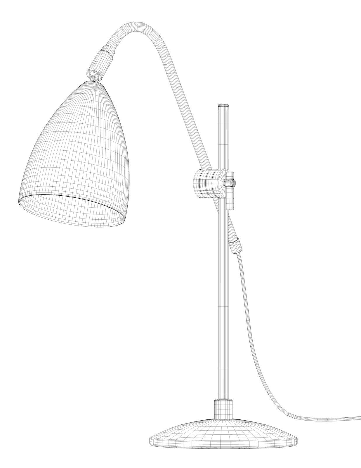 Joel Grande Table Lamp 3D model_1