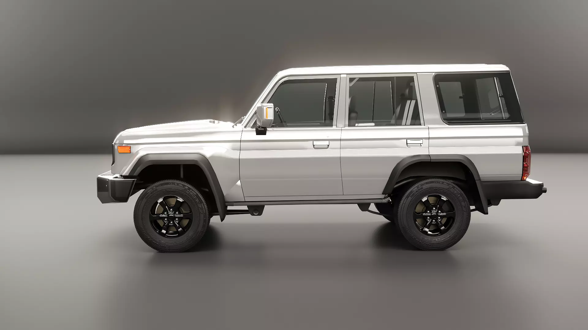Generic 4WD Classic SUV Lower Res 3D model