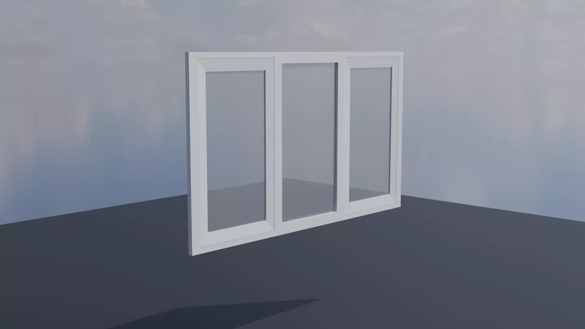 Simple Window Pack Free low-poly 3D model