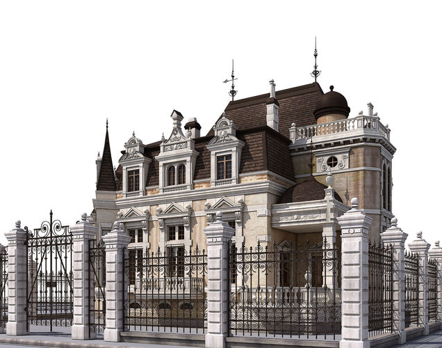 Old house 3D model
