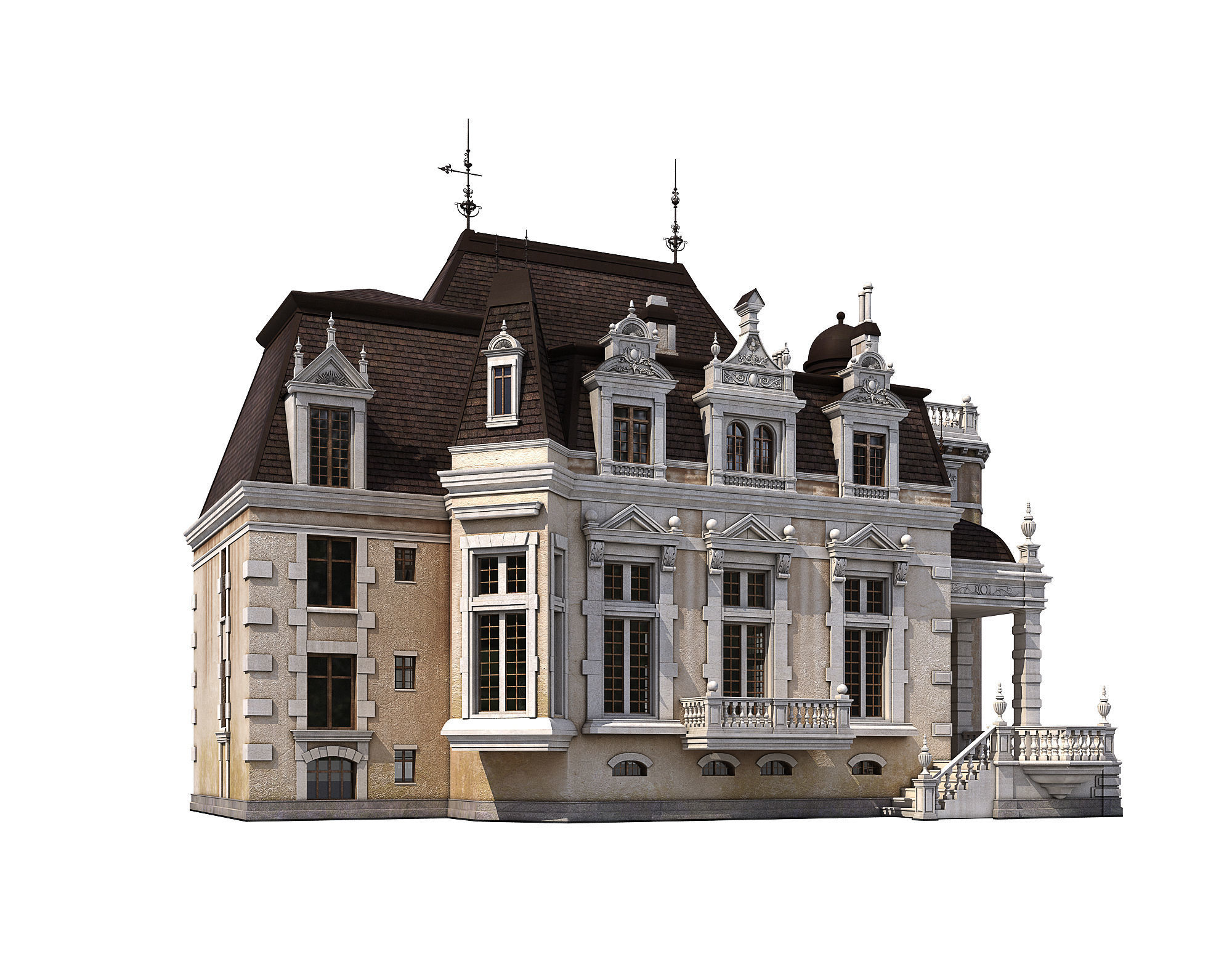 Old house 3D model_3