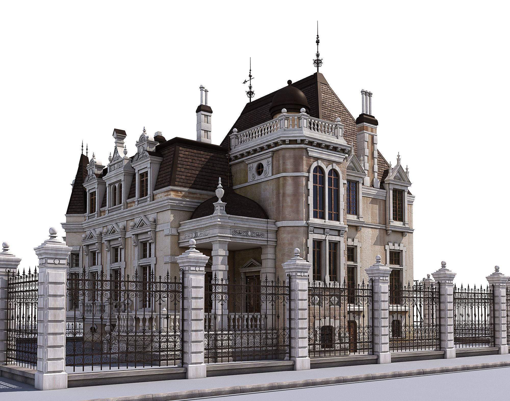Old house 3D model_23