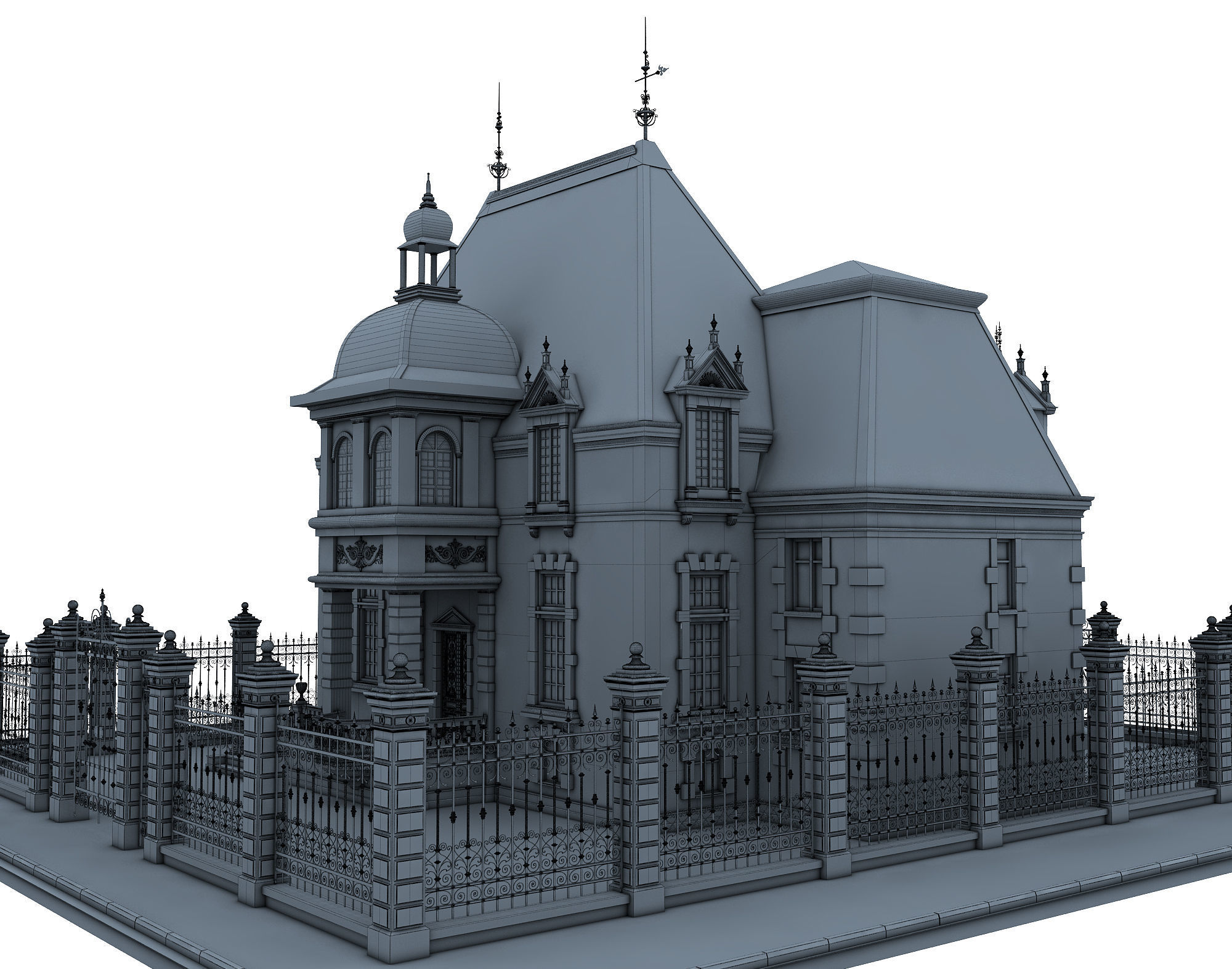 Old house 3D model_8