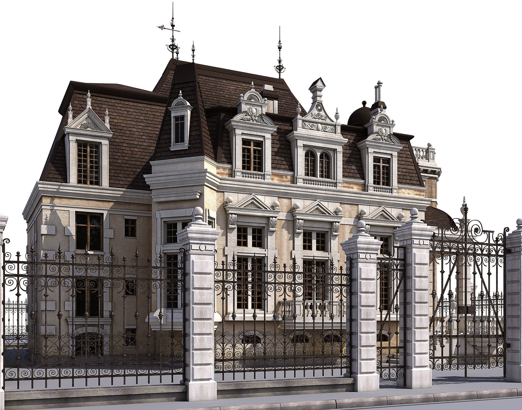 Old house 3D model_6