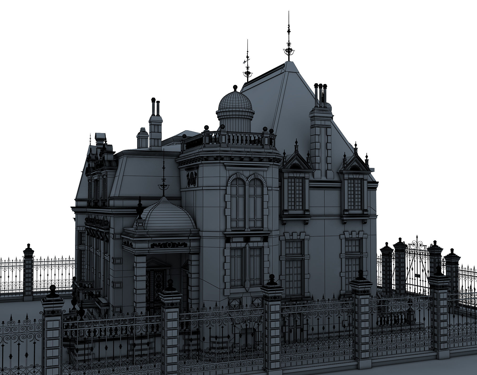 Old house 3D model_10