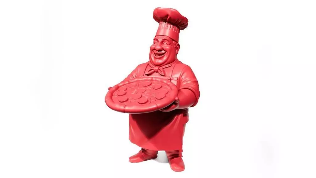Italian chef 3D print model