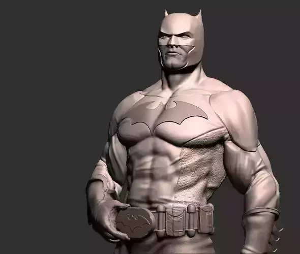 Batman Figure Posed by Evil Raz