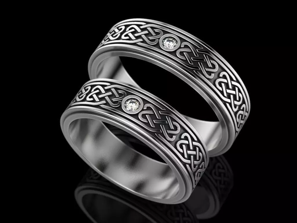Wedding Ring 3D print model