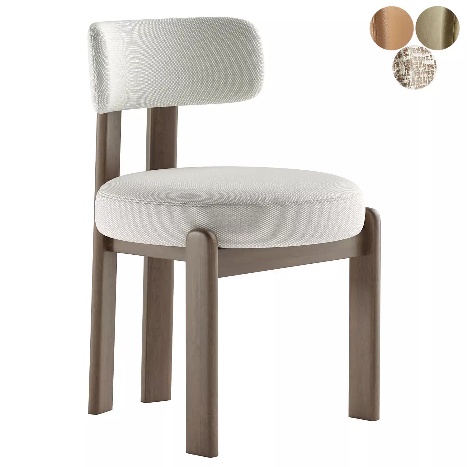 Joani dining chair 3D model