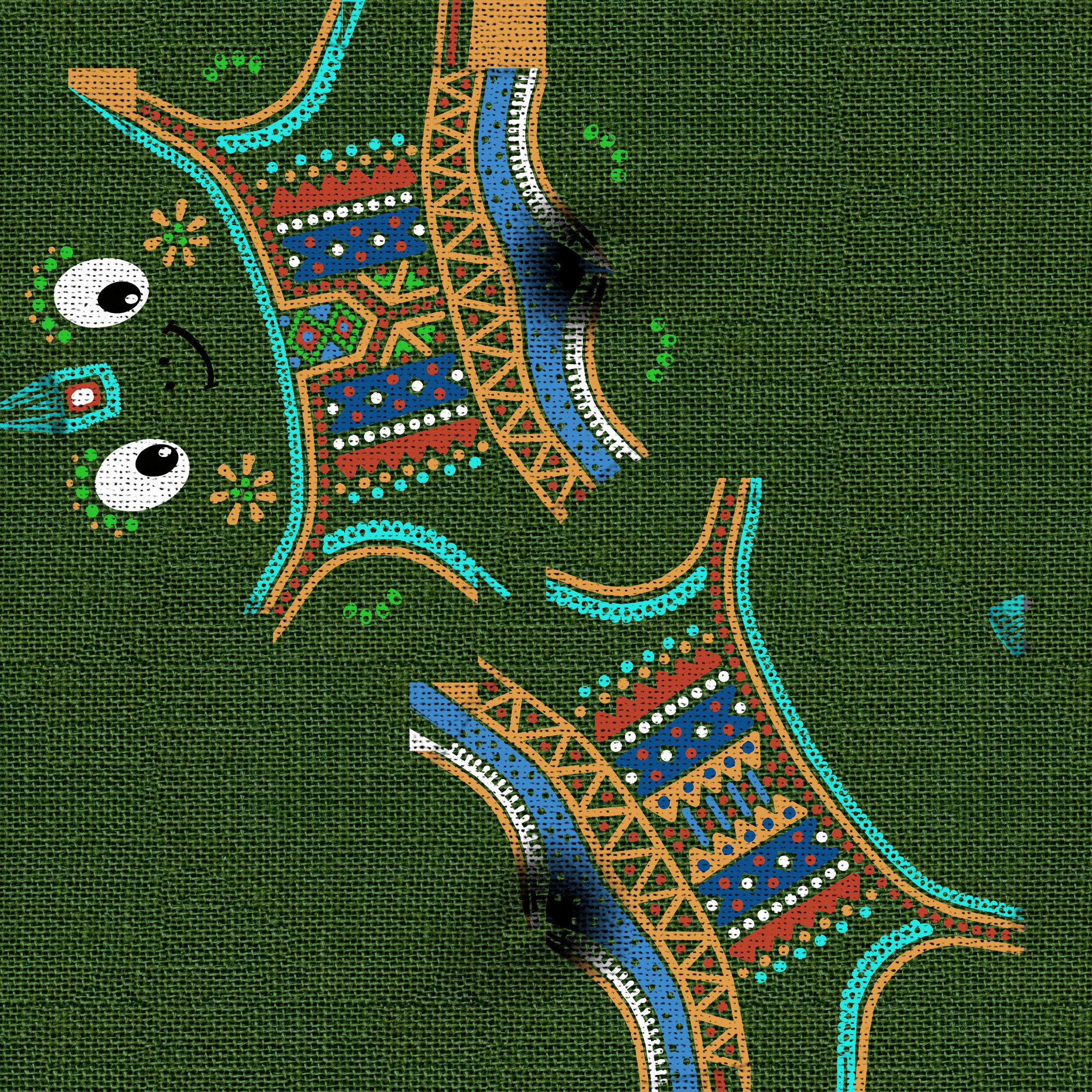 Toy Frog PBR Low-poly 3D model_6