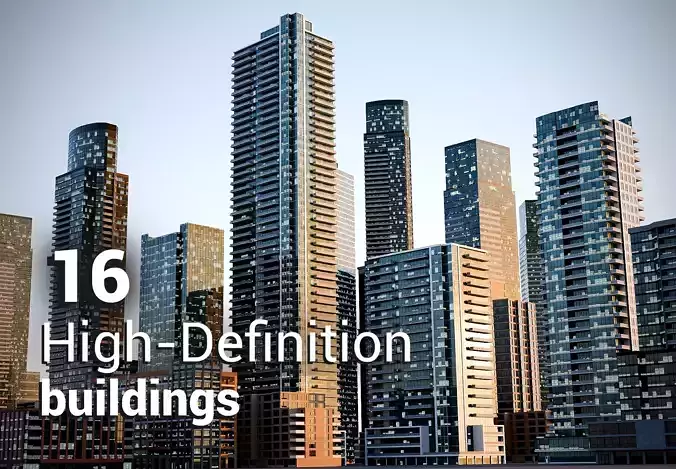 City Buildings Pack 1