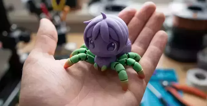 Cute Spider Static Toy