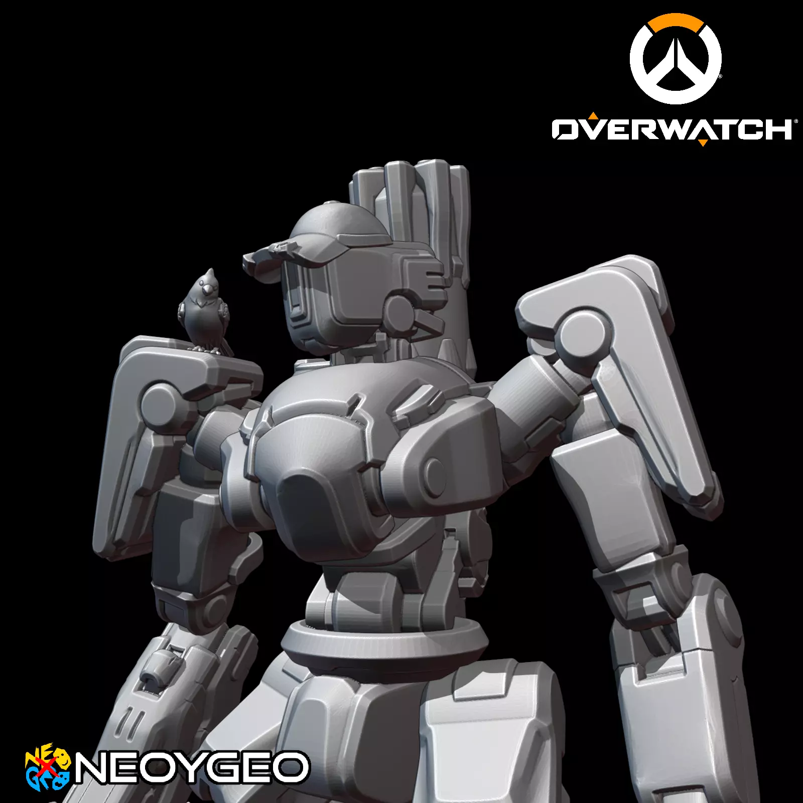 BASTION - OVERWATCH 3D print model