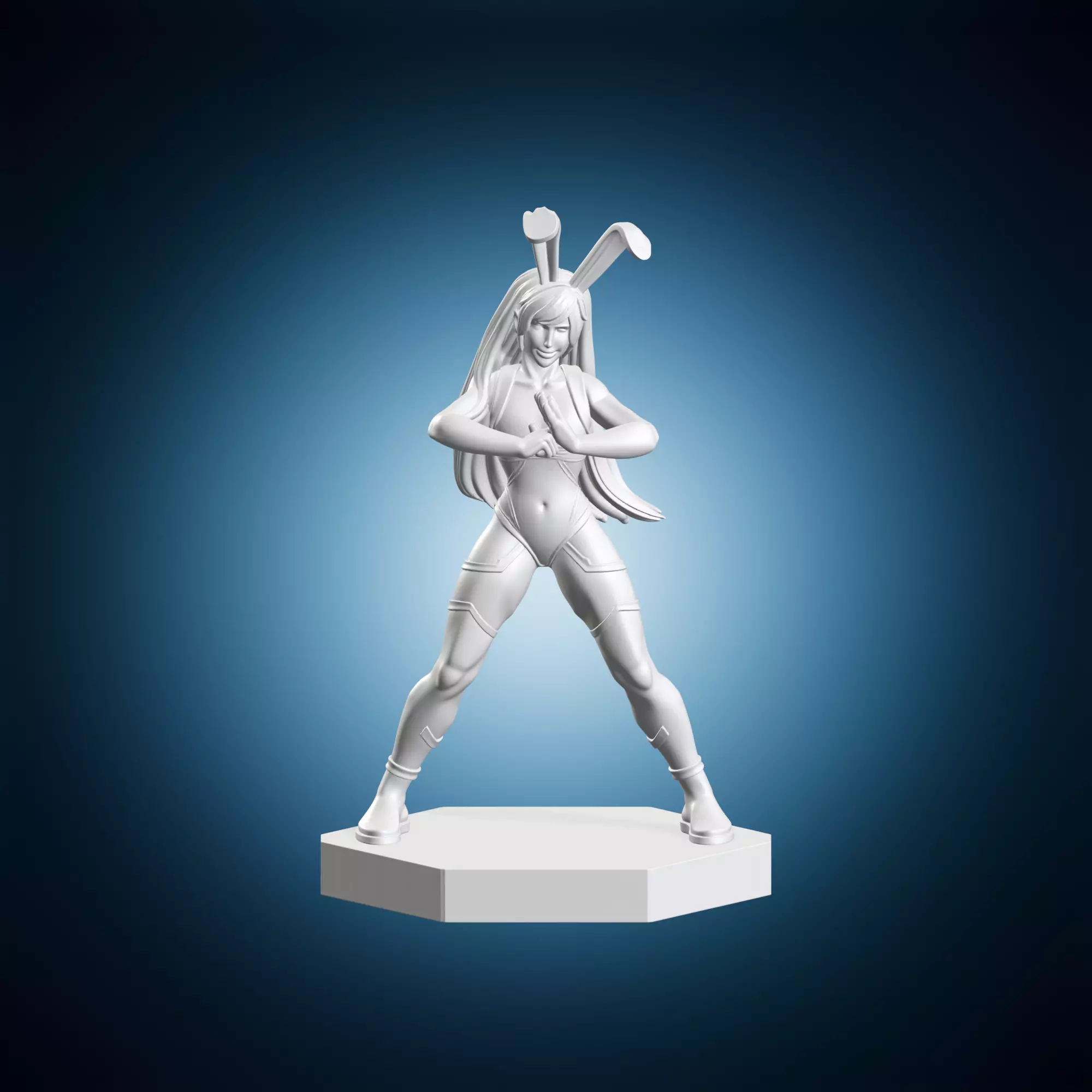 Power Bunny Suit Chainsaw Man Miniature 3D print model