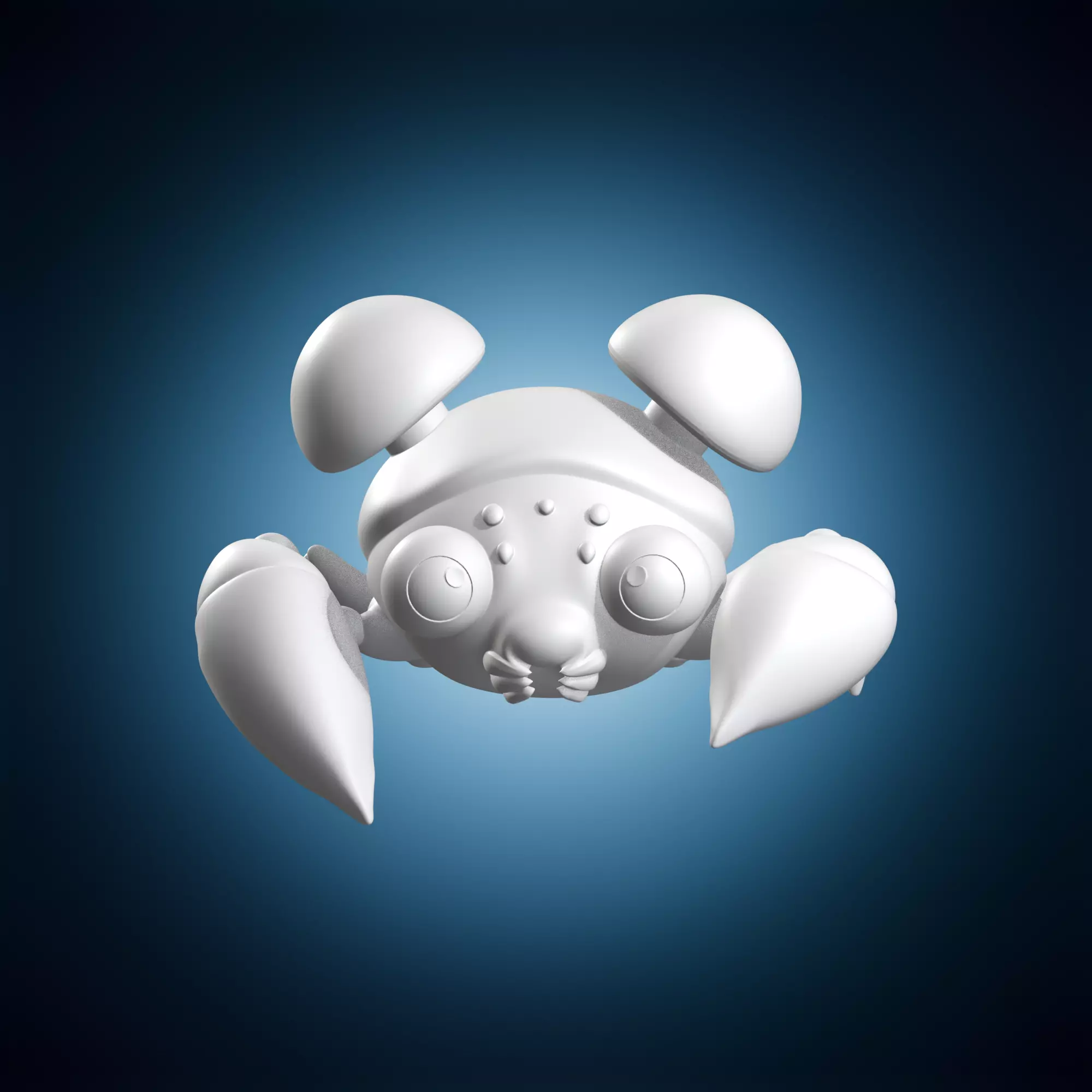 Parasite Pokemon Bug Mushroom Crab Creature Miniature 3D print model