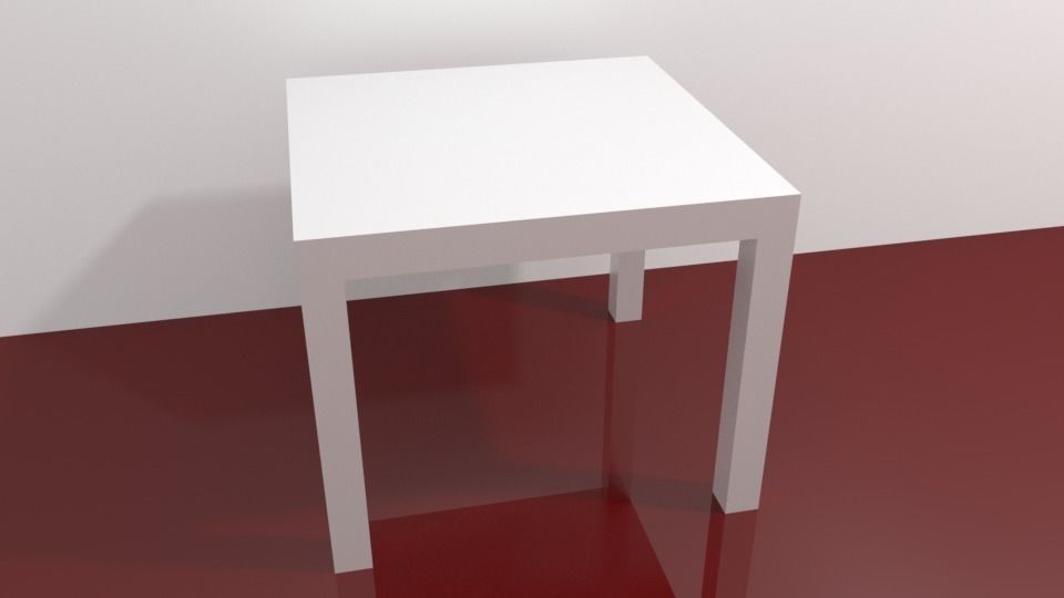 Side Table 001 free VR / AR / low-poly 3D model | CGTrader