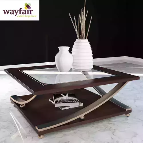 Table coffee with glass top