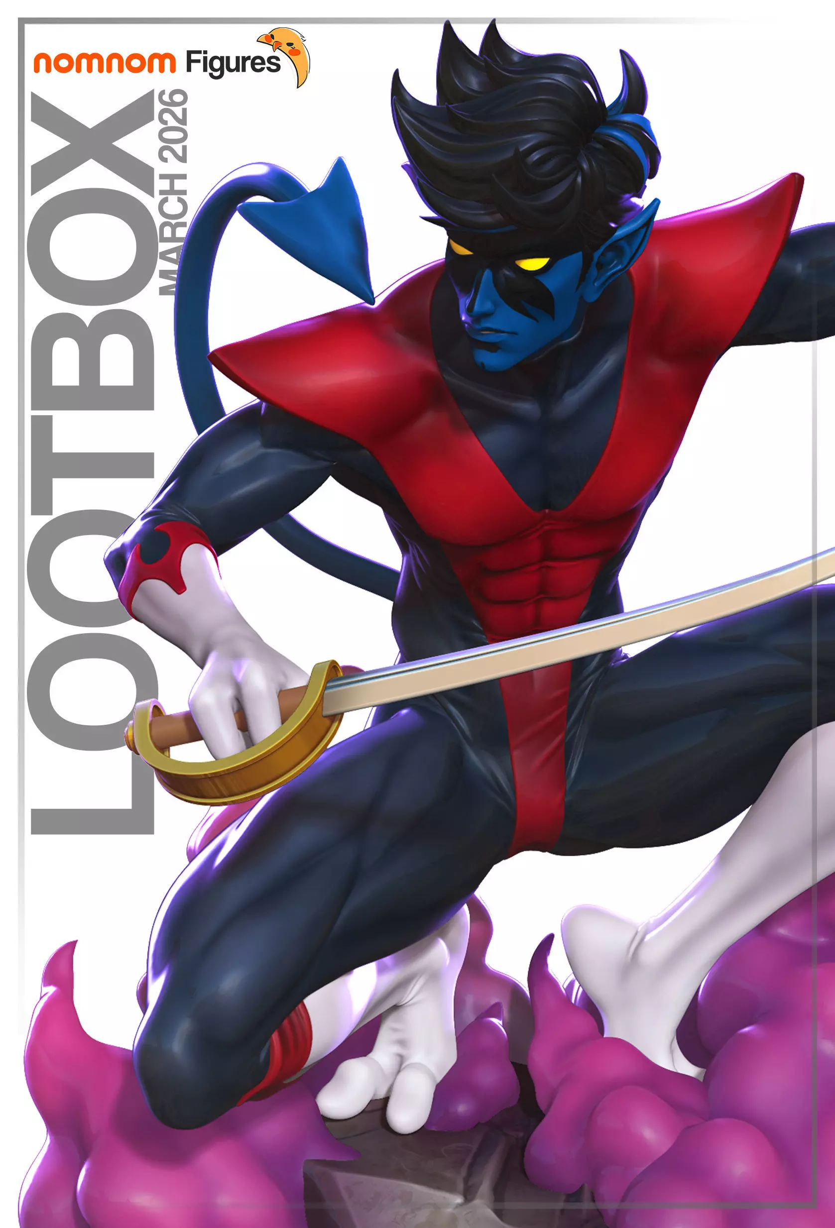 Nightcrawler - X-men 3D print model