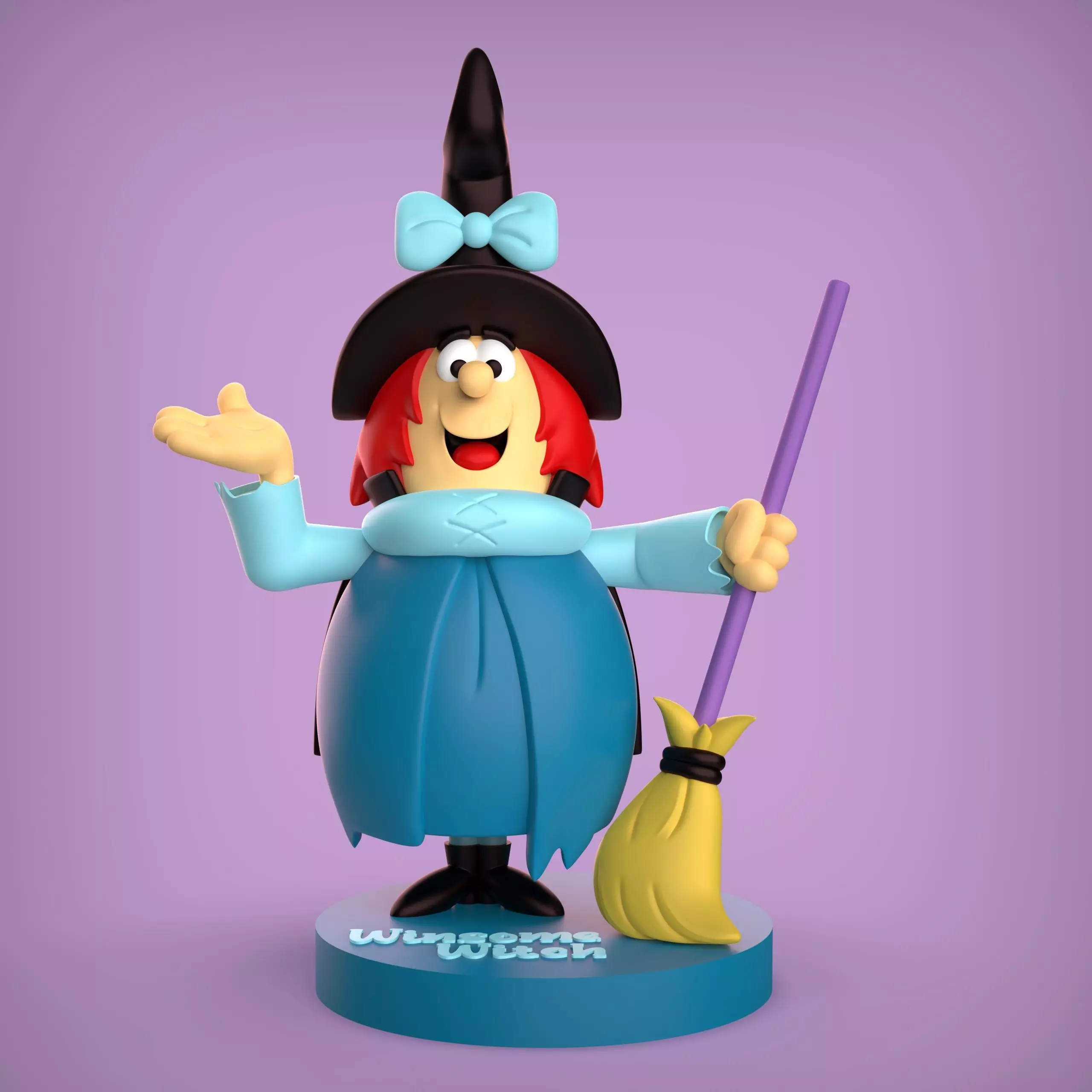 WINSOME WITCH 3D print model