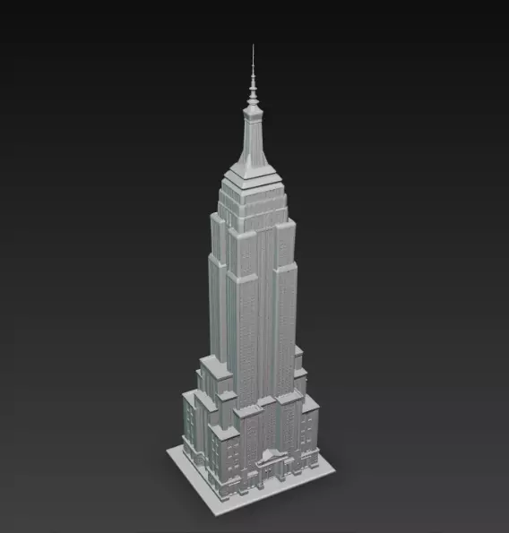 Empire State Building 3D print model