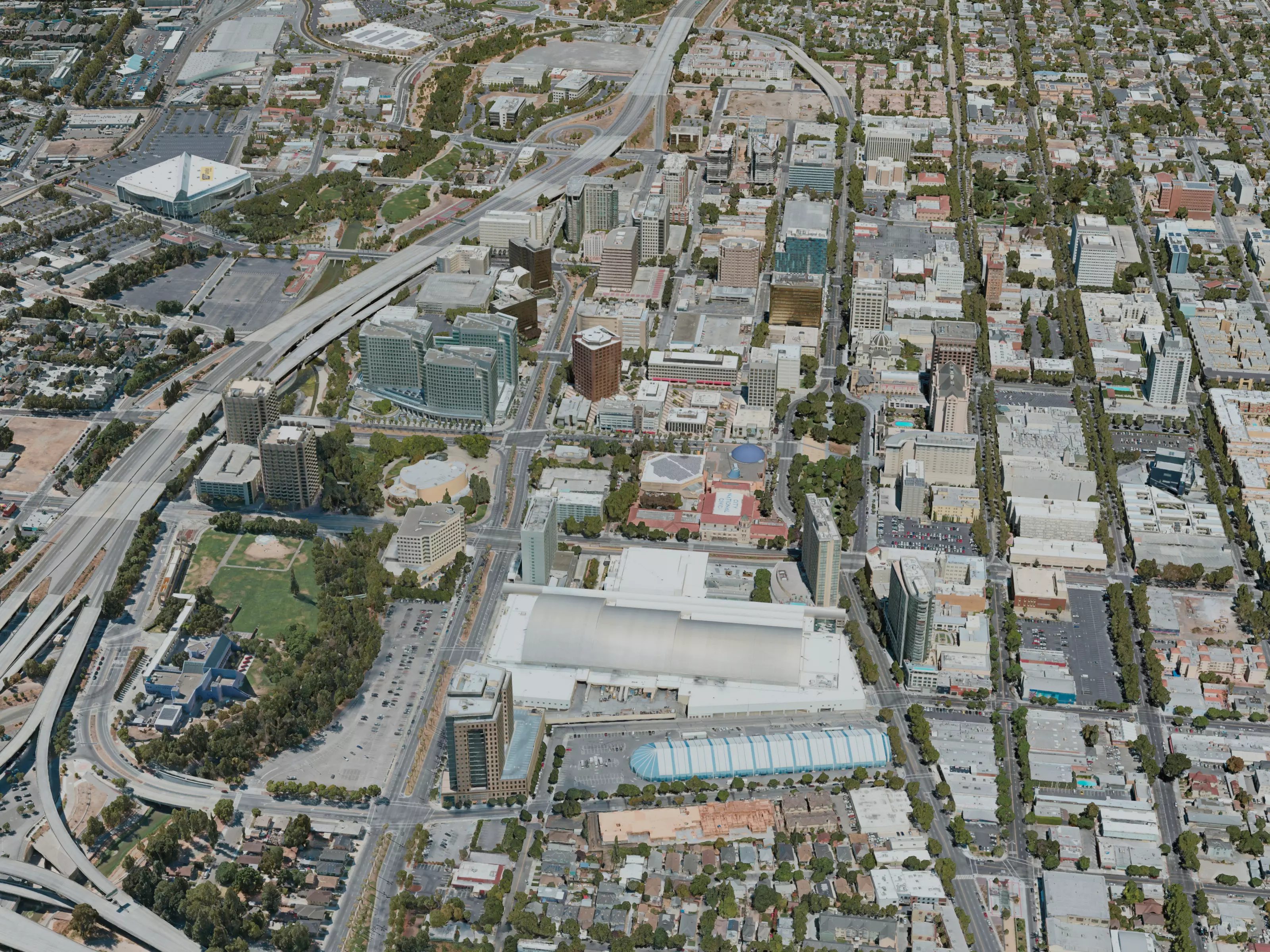 San Jose City 3D model