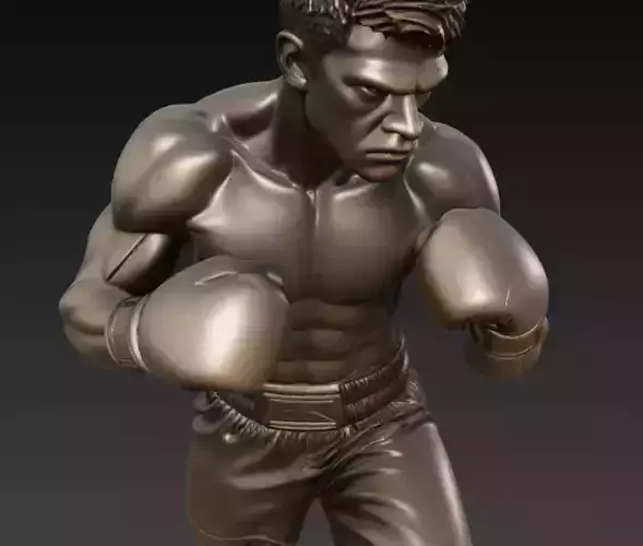 Trophee de champion de Boxe