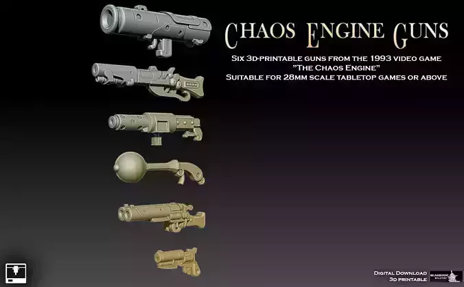 The Chaos Engine Guns