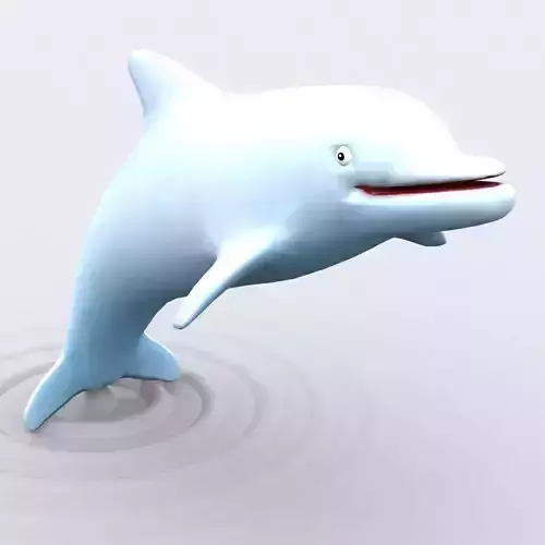 3DRT - toonpets animals Dolphin 